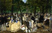 Edouard Manet Music in the Tuileries (nn02) oil painting picture wholesale